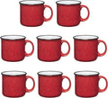 Set of 8 Ceramic Campfire Mugs – 15 Oz, Camping – Customizable by GiftsbyDesign