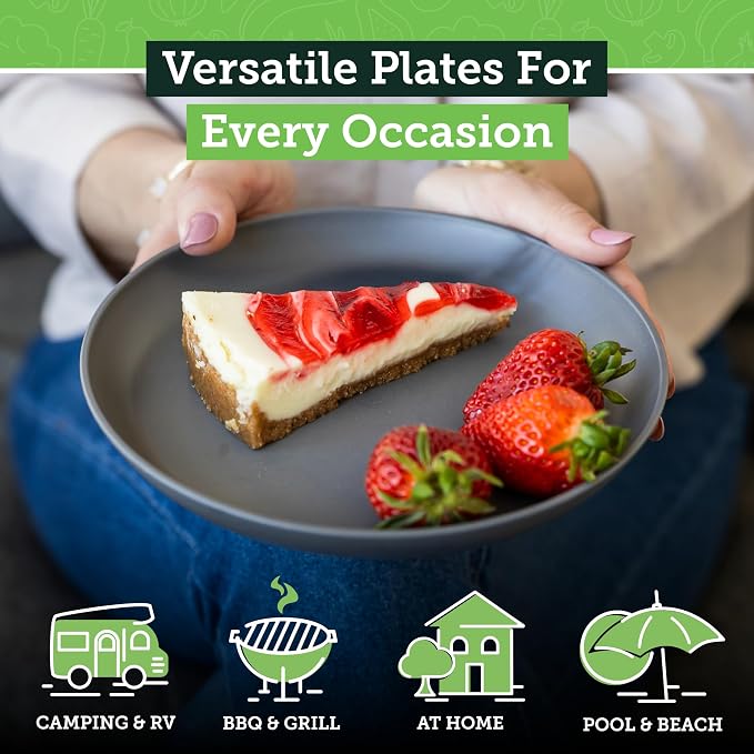 Grow Forward Premium Wheat Straw Plates - Image 2