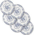 Dinner Plates, Ceramic Plates Set of 6, Kitchen Plates Microwave Safe, Kitchen by HomeElves