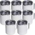 8 Pack 12oz Insulated Coffee Mug by avodvo