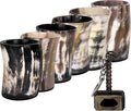 Drinking Horn Cup Set of 6 – Unique Viking Gifts by TRUEVIKING