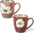 Maxdot 12oz Ceramic Coffee Mugs, Glazing Process Coffee Cup by Maxdot
