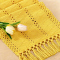 Boho Table Runner Summer Farmhouse Rustic Dining Dresser Scarf Home Decor | by Socomi