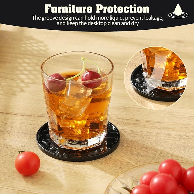 Coasters, Drink Coasters Set of 8 - Image 2