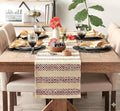 The Home Talk Handwoven Chocho Yarns Table Runner 4-6 Seater – Eco-Friendly by TheHomeTalk