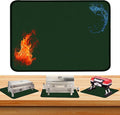 Green 24x36 Inchs Heat Resistant Mat for Outdoor Grill Table,Fireproof Under Blackstone Griddle BBQ Mat,Air Fryer Mat,Indoor Fireplace Mat, Protect Your Table and Outdoor Grill Table（0.04in Thickness）