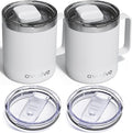 2 Pack 12oz Insulated Coffee Mug by avodvo