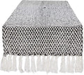 DII Woven Basics Collection 100% Cotton Knit Table Runner by DII