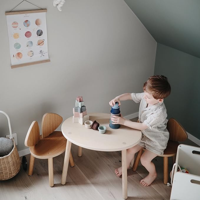 mushie Stacking Cups Toy 8 pcs | Made in Denmark - Image 5