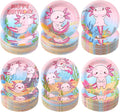 Gerrii 60 Pcs Pink Axolotl Birthday Party Decorations 7 Inch Pink Axolotl by Gerrii
