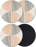 Bohemia Coasters Set of 4, Absorbent Coasters by Unknown