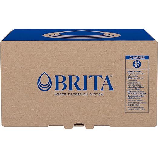 Brita Large 10 Cup Water Filter Pitcher, 1 BritaPlus Filter, Everyday, Clear (Package May Vary)