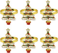 wonlex Christmas Tree Napkin Rings Set of 6 by wonlex