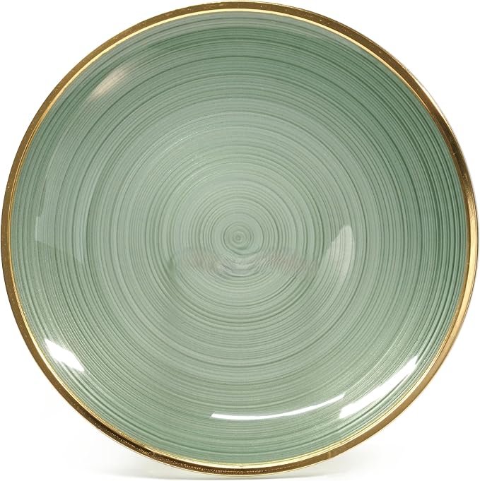 " OCCASIONS " 640pcs set-Wedding Party Disposable Plastic Plate Set -80 x 10'' - Image 2