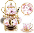 Zhehao 20 Pcs Porcelain Tea Set by Zhehao