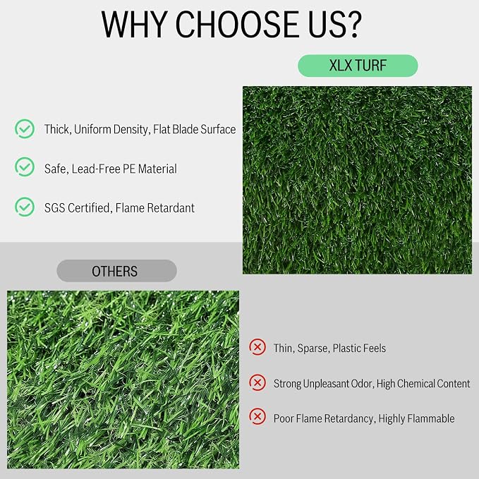 XLX TURF Green Artificial Grass Table Runner 12x144 Golf Party Decorations | - Image 5