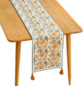 Designer French Linen Extra Long Table Runner, Dining Table, Thanksgiving by Isaennehomedecoration