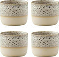 Ceramic Espresso Cups 3oz Small Modern Coffee Cup Thick Walled, Handleless by chooguang