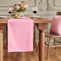 FOLINS&HOME Pink Waterproof Decorative Table Runner 48 Inches Long | 210GSM by FOLINSHOME