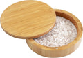 Totally Bamboo Margarita Salt Rimmer – Eco-Friendly Bamboo Glass Rimmer with Swivel Lid and Magnetic Closure | Cocktail Bar Tool for Margaritas and More