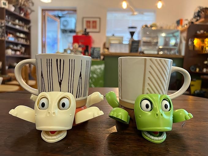 2PCs Turtle Coaster, 3D Printed Funny Tea Coasters with Funny Expression, Turtle Cup Holder, Insulated Drink Mat Wine Coffee Glasses Home Decor & Kitchen Accessories, Gag Gift for Tortoise Lover