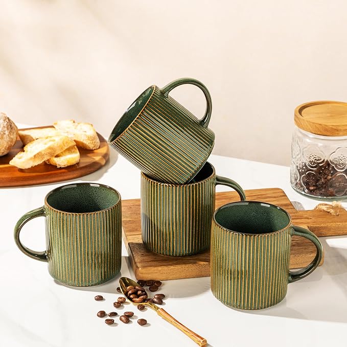 GBhome Ceramic Coffee Mugs Set of 6, 12oz Coffee Cups - Image 5