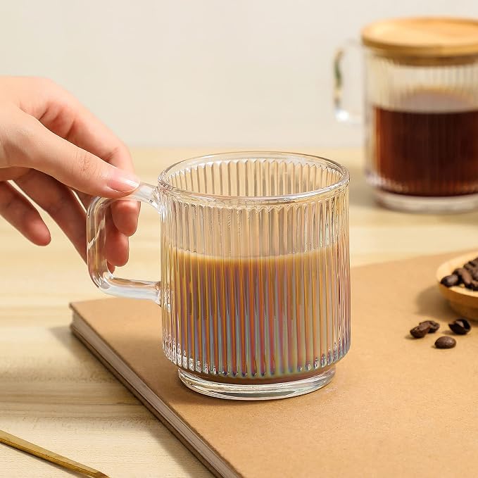 Lysenn Iridescent Glass Mug - Image 3