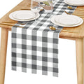 Buffalo Plaid Table Runner, Classic Farmhouse Tabletop Collection, Waterproof by Hiasan
