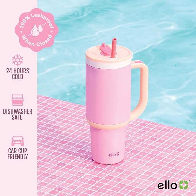 Ello Oasis 24oz Insulated Stainless Steel Tumbler - Image 5