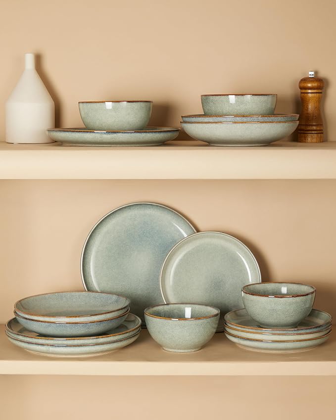 Stoneware Dinnerware Sets Service - Image 5
