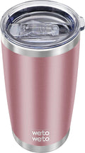 WETOWETO 20oz Insulated Stainless Steel Tumbler, Double Wall Vacuum Travel by Wetoweto