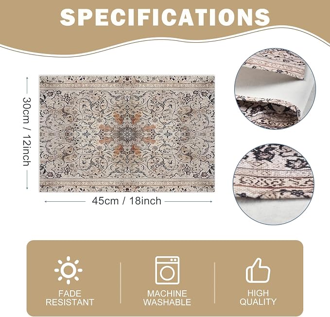 Snycler Table Runner Boho Table Runners Vintage Elegant Farmhouse Table Center - Image 5