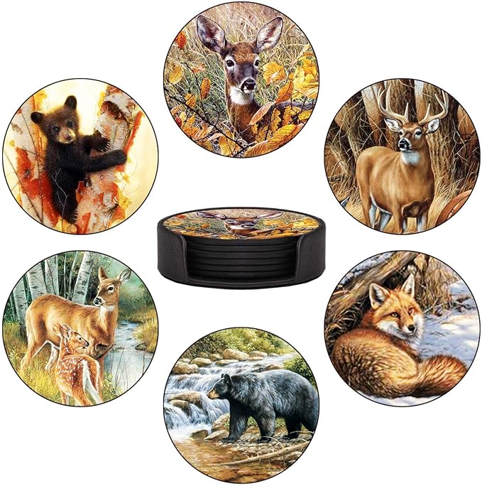 Coasters Set of 6 by Unknown