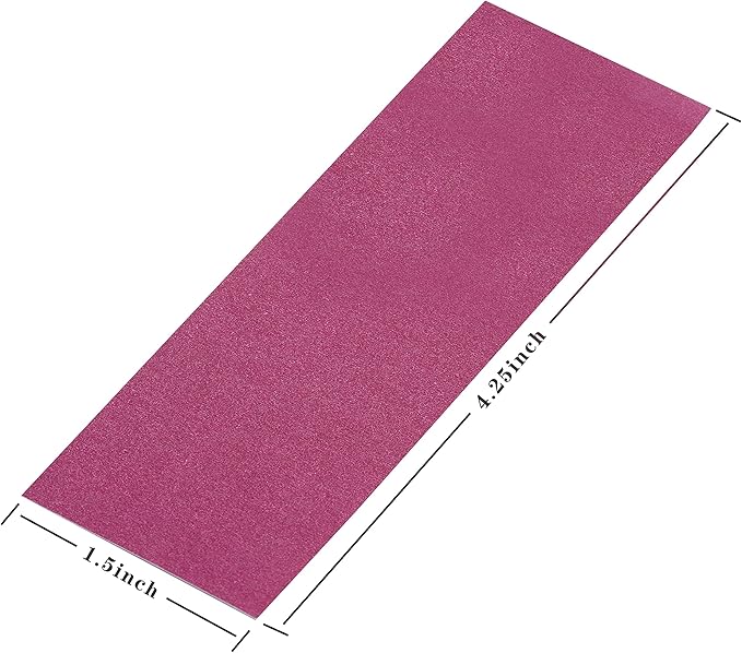 Germiwipe 2500 Pcs Burgundy Napkin Bands,Paper Napkin Rings Self Adhesive,Silverware Wraps Bands, Perfect for Birthday Parties, Weddings, Family Reunion & Events