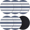 Modern Minimalist Art Coasters Set of 6, Absorbent Coasters by Unknown