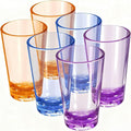 Unbreakable Drinking Glasses, Juice Glasses 5 Oz Plastic Tumblers Cups Set of 6 by Unknown