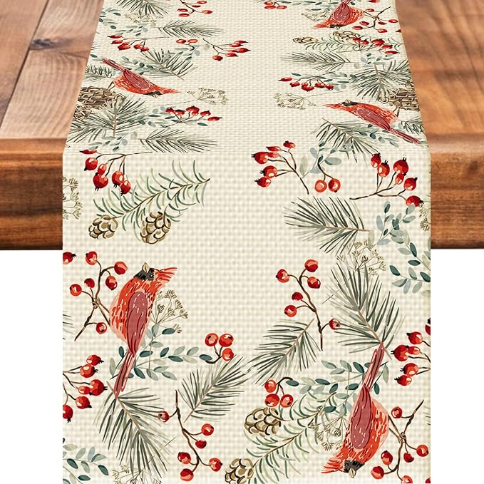 c Burlap Table Runner Seasonal Spring Fall Kitchen Dining Linen Table Decoration by Worltoldb