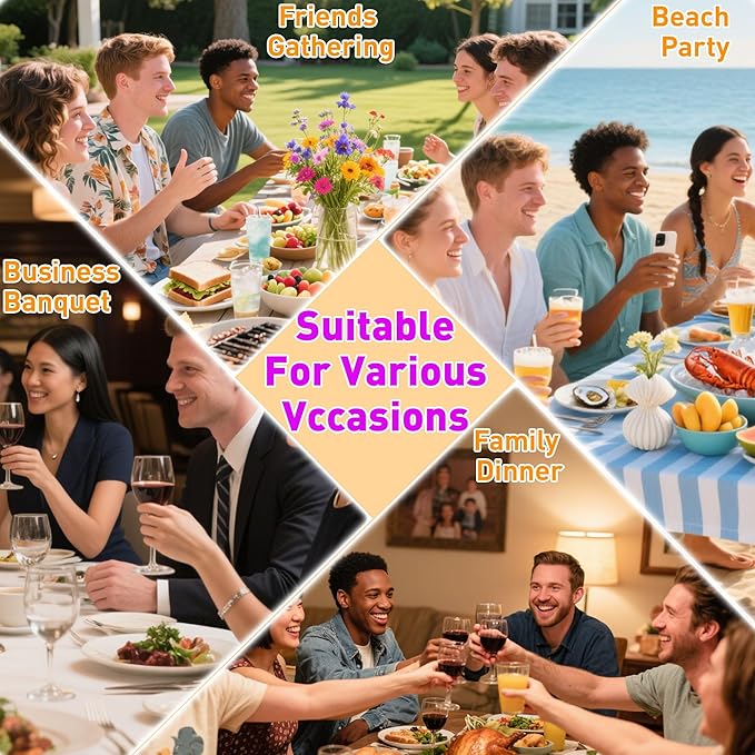 Oval Silicone Placemat Set of 4,Heat Resistant Placemats, Silicone Table Mats,Non-Slip Dining Mat for Home,Waterproof Easy Clean Kids Placemats,17"x12" Ultra-Thin Translucent (4Pcs, Green)