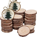 KINJOEK 36 PCS Natural Wood Slices 3.5-4 Inch by KINJOEK
