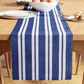 Encasa XO Dining Table Runner 13"x59" | Yarn Dyed Fine Ribbed Cotton | Franca by EncasaXO