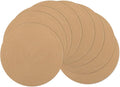 SHACOS Round Placemats Set of 8 Washable 15 inch Round Placemat Cotton by SHACOS