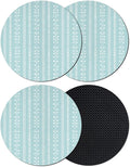 Simple Vertical Stripes Coasters Set of 4, Absorbent Coasters by Unknown