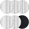 Modern Minimalist Art Coasters Set of 6, Absorbent Coasters by Unknown