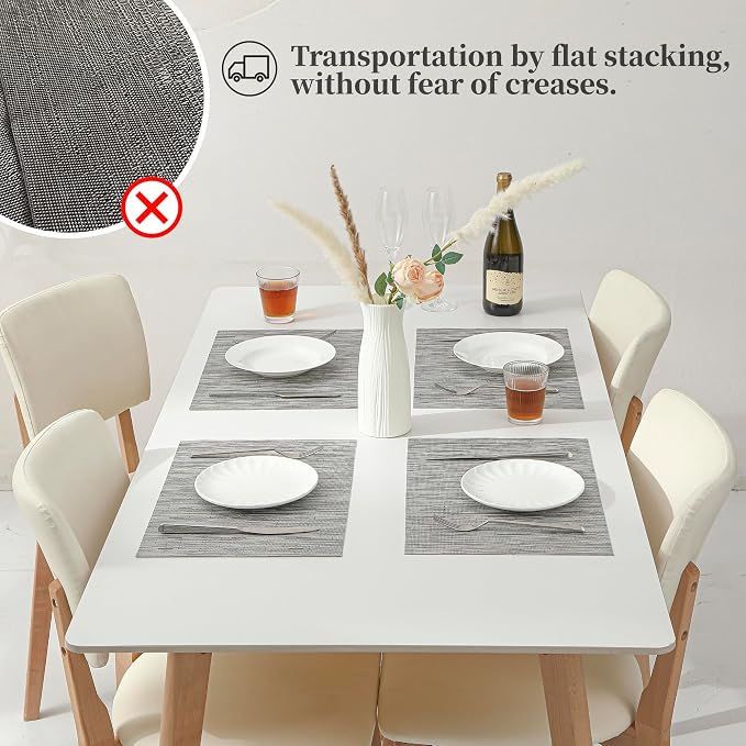Leetaltree Silver Placemats Set of 6 - Image 6
