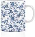 Chinoiserie Golden Retriever Mug, Toile de Jouy French Country Dog Coffee Tea by Unknown