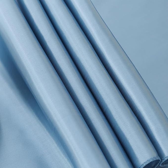 Dusty Blue Satin Table Runner 10 Pack - Image 4