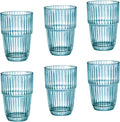 Bormioli Rocco Barshine 12.88 oz. Long Drink Stackable Tempered Drinking Glasses by Bormioli+Rocco