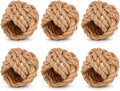 ALPHA Living HOME Woven Napkin Rings Set of 6 by ALPHALivingHOME