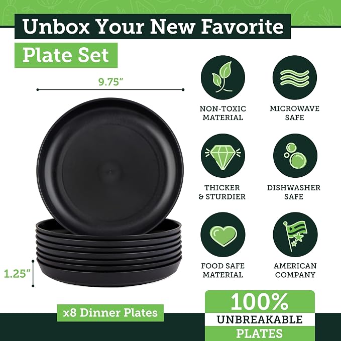 Grow Forward Premium Wheat Straw Plates - Image 3