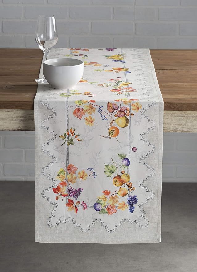 Maison d' Hermine Table Runner 100% Cotton 14.50" x 48" | Table Runners 48 - Image 6